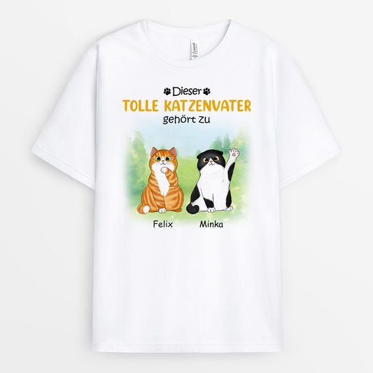 0902AGE1 Personalisierte Geschenke T Shirt Katzen Katzenliebhaber Katzenbesitzer_0b1ae25c 81fb 494c a315 e6c91e0f548f
