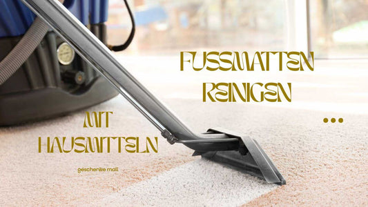 Fußmatten reinigen Hausmittel