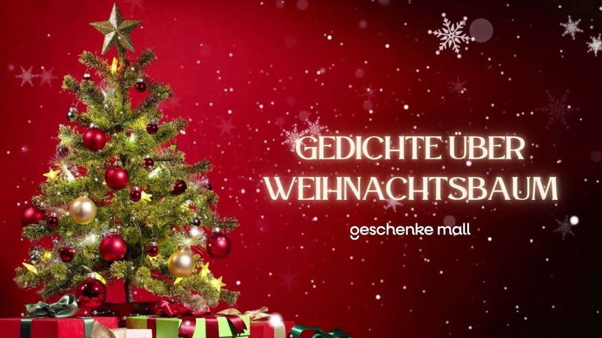 Gedicht der Weihnachtsbaum