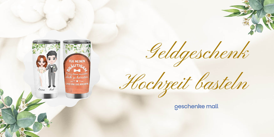 hochzeit geldgeschenk basteln