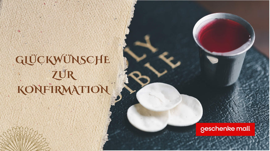 Glückwünsche zur Konfirmation