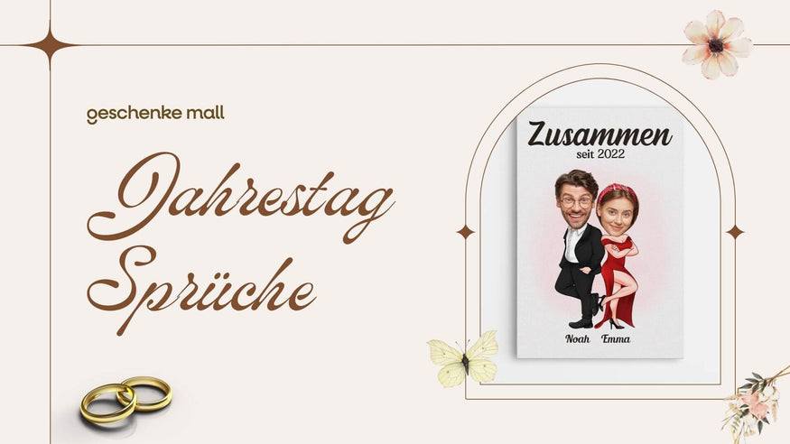 Jahrestag Sprüche