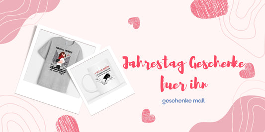Jahrestag Geschenke für ihn
