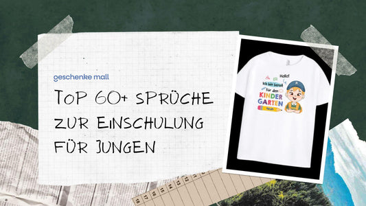 Sprüche zur Einschulung Junge