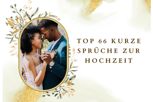 spruch zur hochzeit kurz