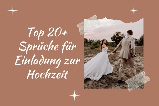 Sprüche Einladung Hochzeit