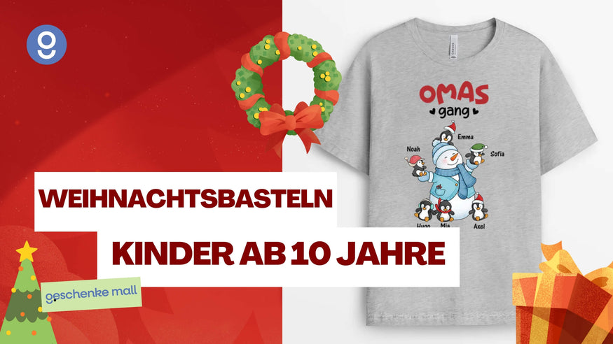 basteln weihnachten kinder 10 jahre