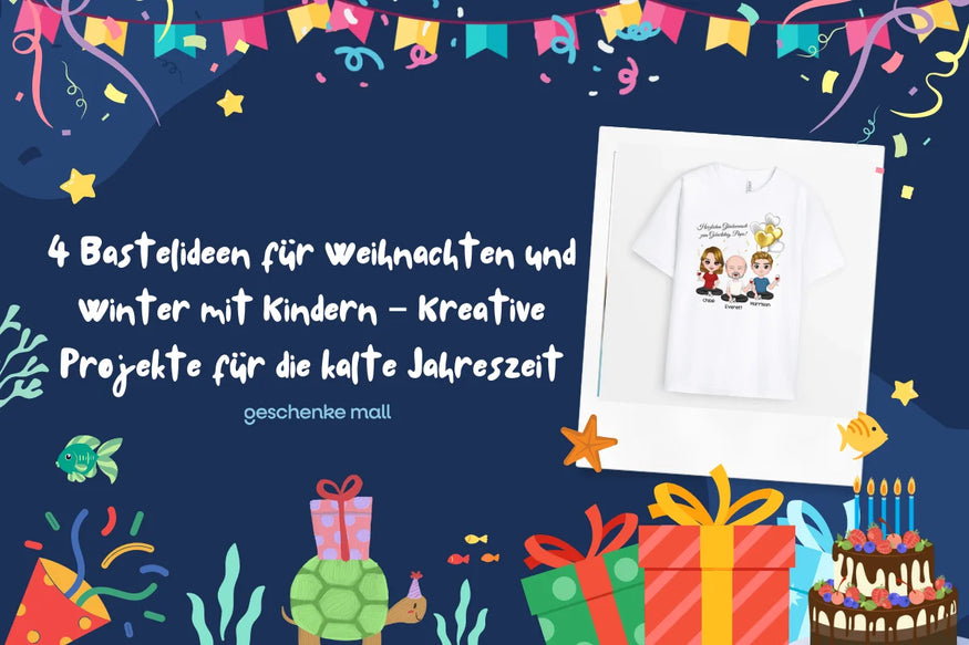 Basteln mit Kindern Weihnachten und Winter