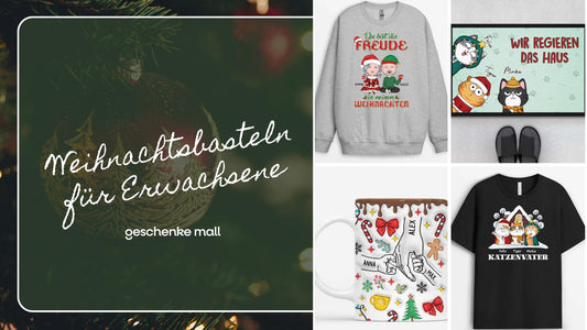 basteln zu weihnachten erwachsene