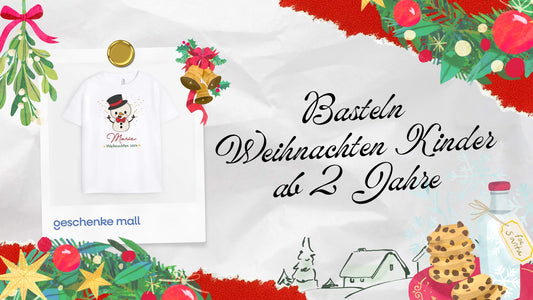 basteln weihnachten kinder 2 jahre