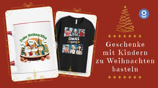 weihnachtsgeschenke mit kindern basteln​