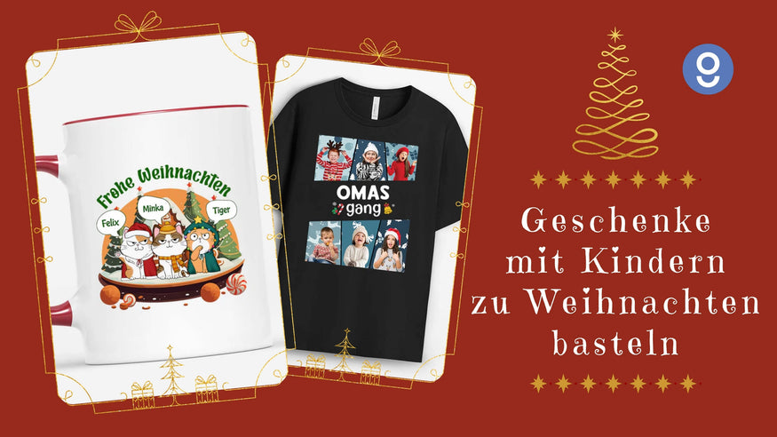 weihnachtsgeschenke mit kindern basteln​