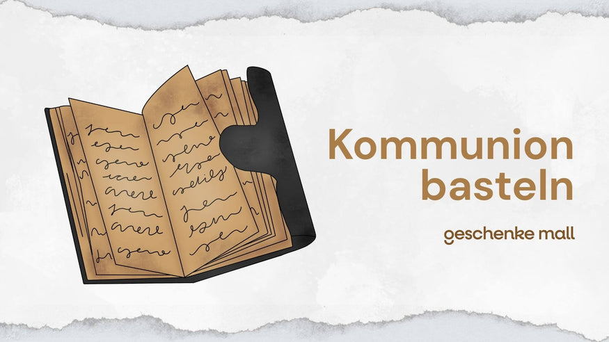 kommunion basteln