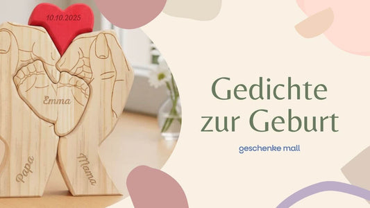 gedichte zur geburt​
