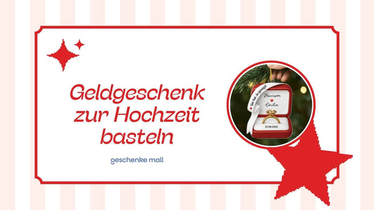 geldgeschenk hochzeit basteln