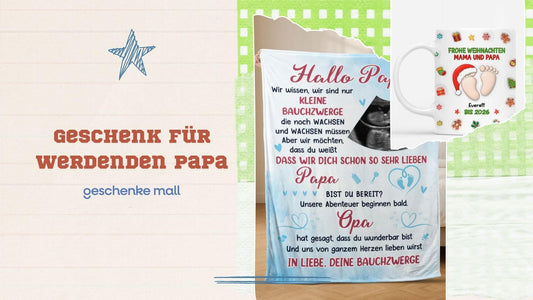 geschenk werdender papa​