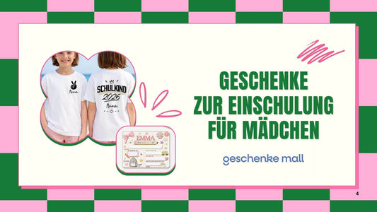 geschenke zur einschulung mädchen​