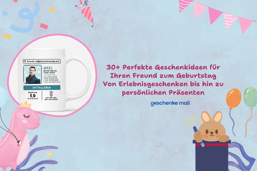 geschenkideen freund geburtstag 