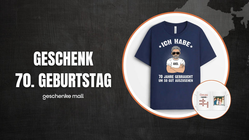 geschenk 70. geburtstag