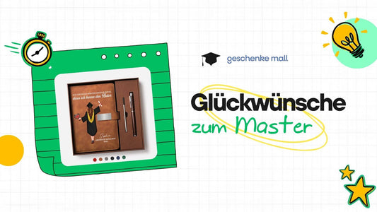 glückwünsche zum masterabschluss​