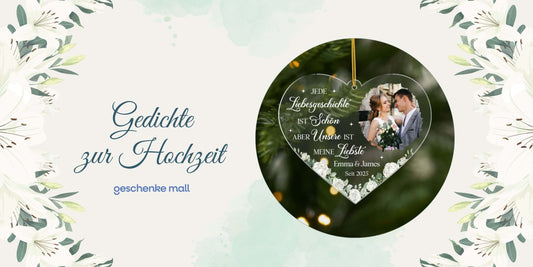 gedichte zur hochzeit​