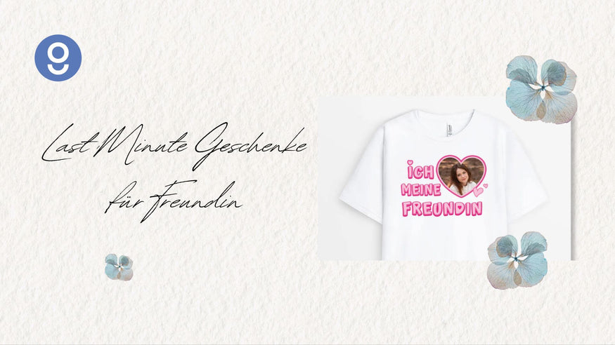 last minute geschenk freundin​