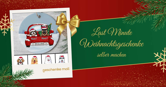 Last Minute Weihnachtsgeschenke selber machen