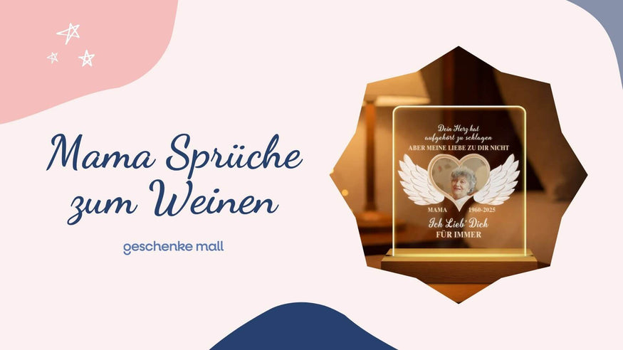 mama sprüche zum weinen