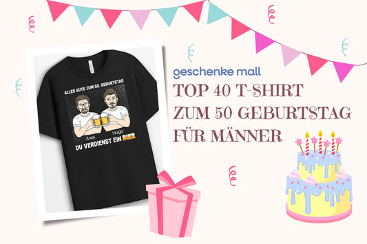 T Shirt 50 Geburtstag Mann