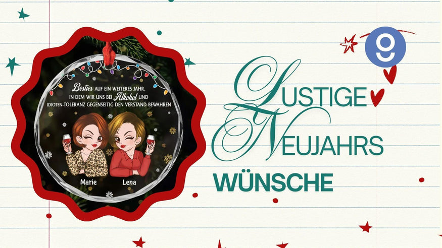 neujahrswünsche lustig​