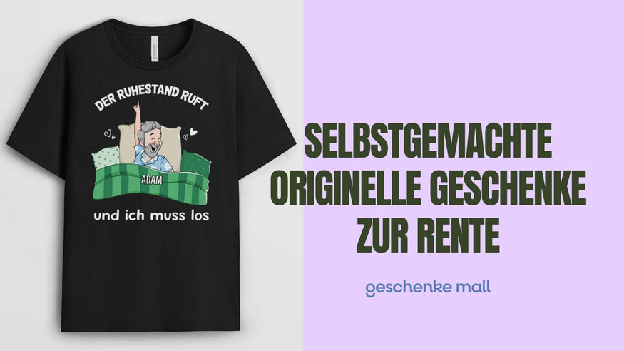 selbstgemachte originelle geschenke zur rente