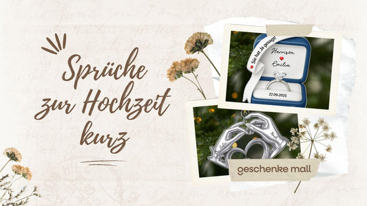 spruch zur hochzeit kurz​