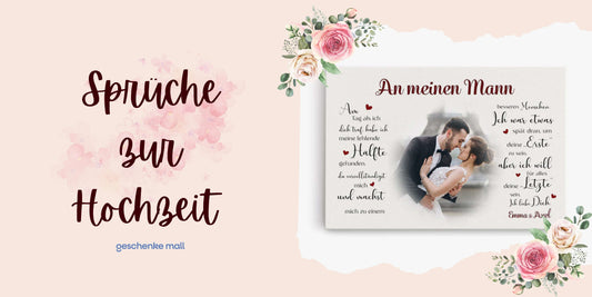 sprüche zur hochzeit