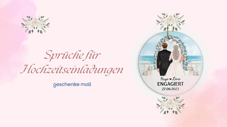 sprüche einladung hochzeit