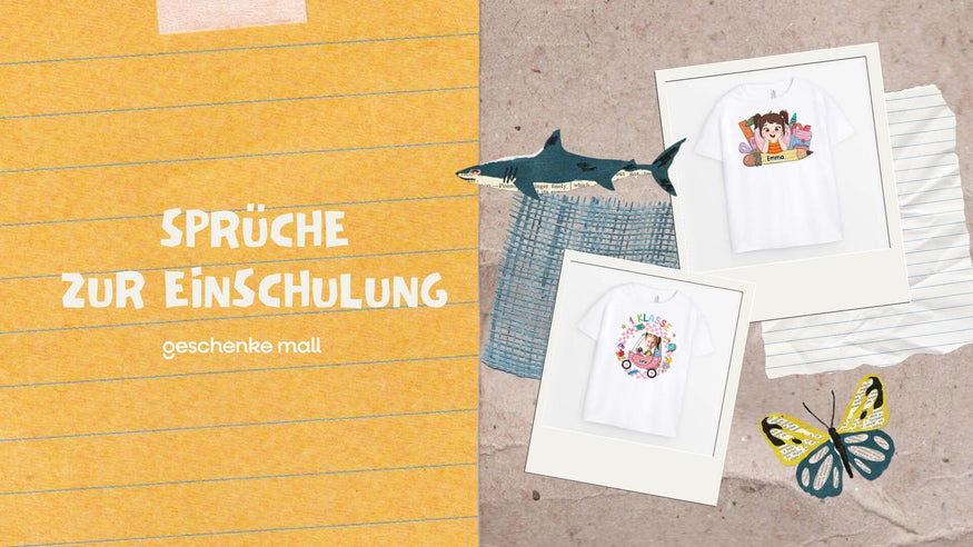 spruch zur einschulung