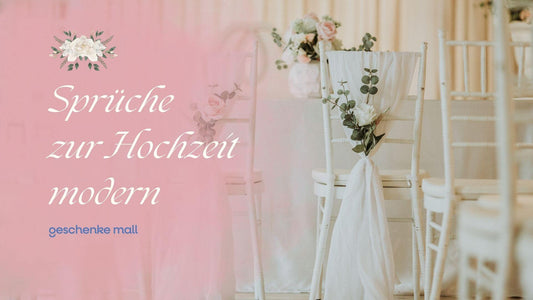 sprüche zur hochzeit modern