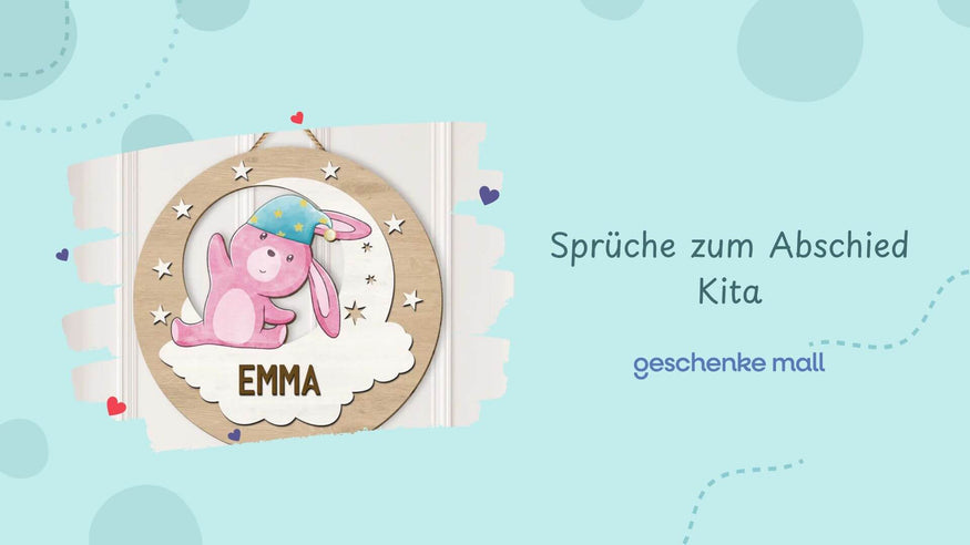 50+ Sprüche zum Abschied Kita | Texte, Lieder & Gedichte für den Abschied