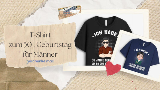 t shirt 50 geburtstag männer