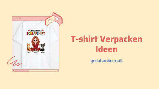 t-shirt verpacken ideen