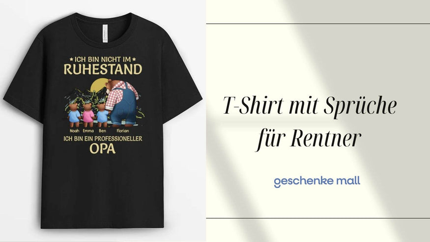 rentner t shirt spruch​