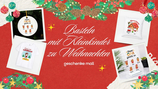 basteln mit kleinkinder weihnachten