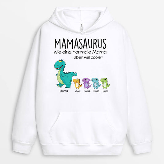 0009HGE1 personalisierte geschenke Hoodie dinosaurier oma mama