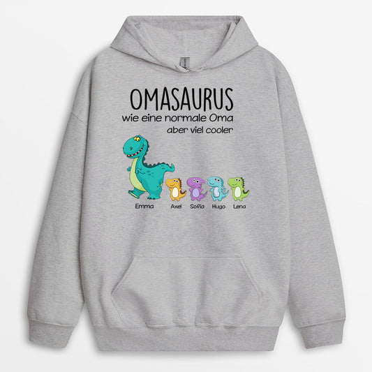 0009HGE2 personalisierte geschenke Hoodie dinosaurier oma mama