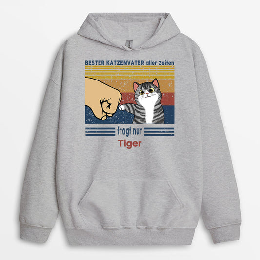 0060HGE1 personalisierte Hoodie geschenke katzen katzenliebhaber