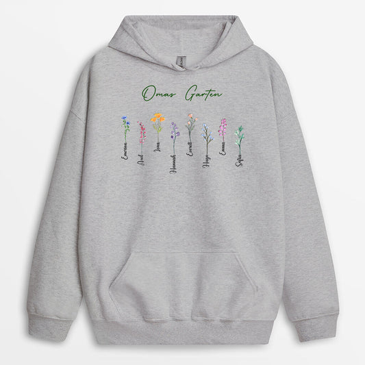 0065HGE2 personalisierte Hoodie geschenke garten oma mama