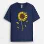 0142AGE1 personalisierte T Shirt geschenke sonnenschein oma mama