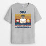 0333AGE2 personalisierte T Shirt geschenke kinder opa papa