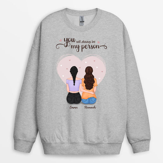 0443WGE2 Personalisierte Geschenke Pullover Besties Beste Freundin