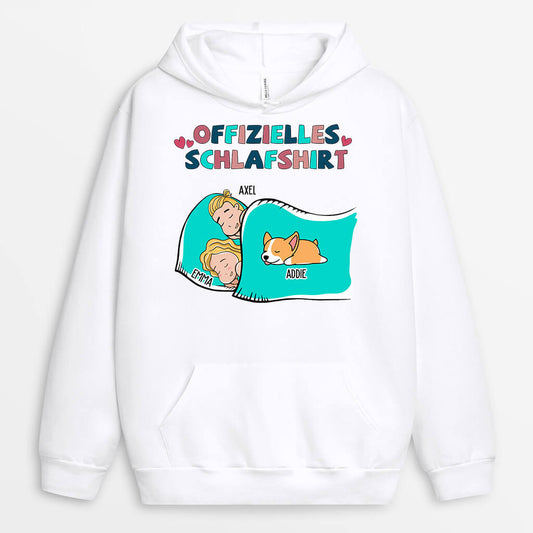 0553HGE2 Personalisierte Geschenke Hoodie Frau Mann Hunde Paare Parchen Hundebesitzer