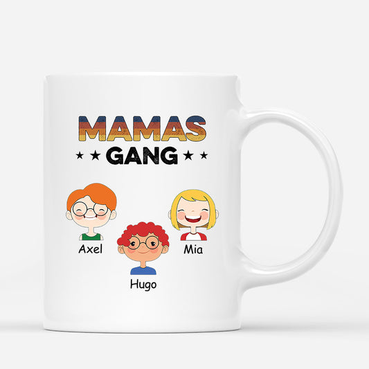 0755MGE1 Personalisierte Geschenke Tasse Kinder Enkelkinder Mama Oma